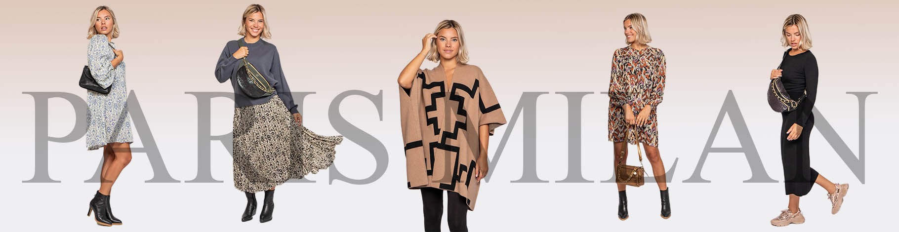 robes See U Soon, robe, poncho pull Not Shy, bottines Lola Cruz, santiag Semerdjian, baskets Steve Madden, sac Mila Louise 